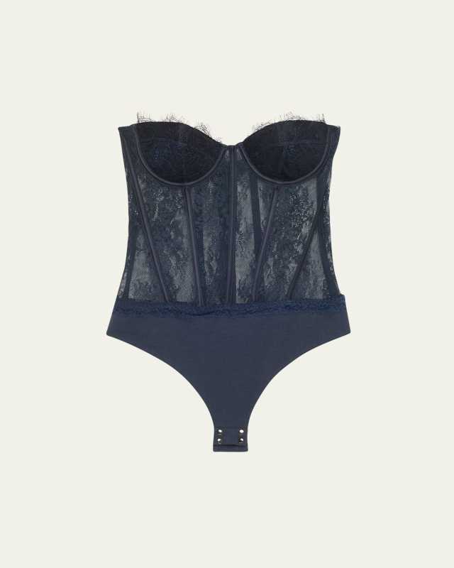 Otto Strapless Lace Bodysuit